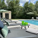 Au Calme A Litout, Piscine, Clim, 10 Personnes, Proche St Emilion 빌라 *