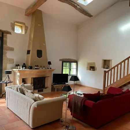 Villa Au Calme A Litout, Piscine, Clim, 10 Personnes, Proche St Emilion *