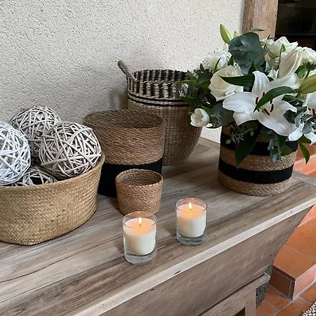 Au Calme A Litout, Piscine, Clim, 10 Personnes, Proche St Emilion * Minzac