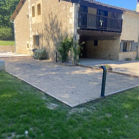Au Calme A Litout, Piscine, Clim, 10 Personnes, Proche St Emilion * Minzac