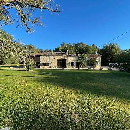 Au Calme A Litout, Piscine, Clim, 10 Personnes, Proche St Emilion