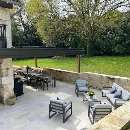 Au Calme A Litout, Piscine, Clim, 10 Personnes, Proche St Emilion