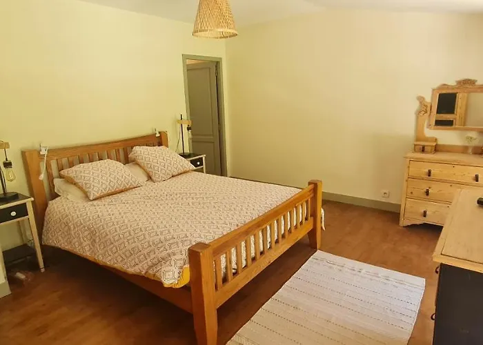 Villa Au Calme A Litout, Piscine, Clim, 10 Personnes, Proche St Emilion Minzac